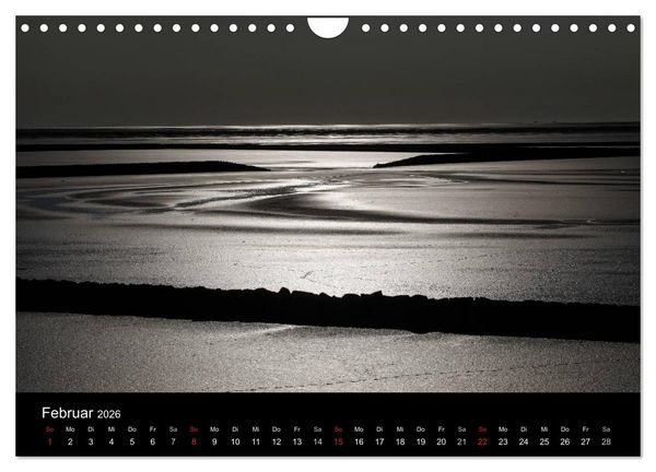 Produktbild: NORDSEE IMPRESSIONEN (Wandkalender 2026 DIN A4 quer), CALVENDO Monatskalender