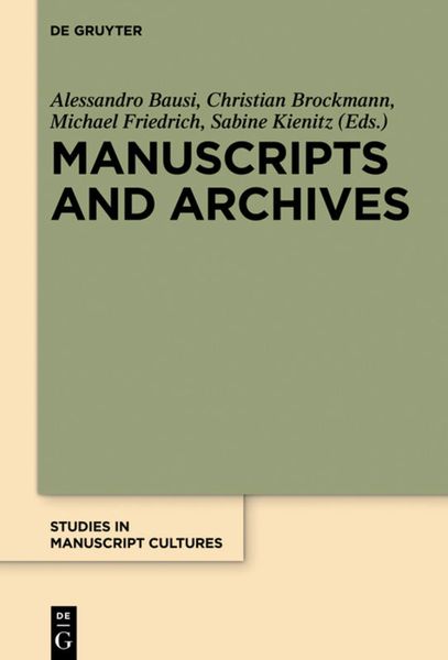Produktbild: Manuscripts and Archives