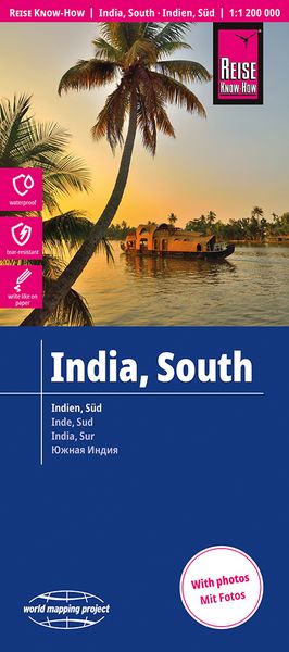 Reise Know-How Landkarte Indien, Süd / India, South (1:1.200.000), Sonstige von , Reise Know-How Verlag Peter Rump GmbH, 9783831774753