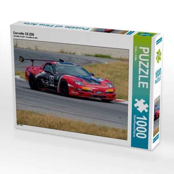 CALVENDO Puzzle Corvette C5 Z06 R | 1000 Teile Lege-Größe 64x48cm Foto-Puzzle für glückliche Stunden