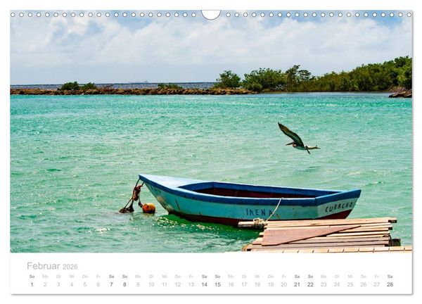Produktbild: Trauminsel Cura&ccedil;ao (Wandkalender 2026 DIN A3 quer), CALVENDO Monatskalender