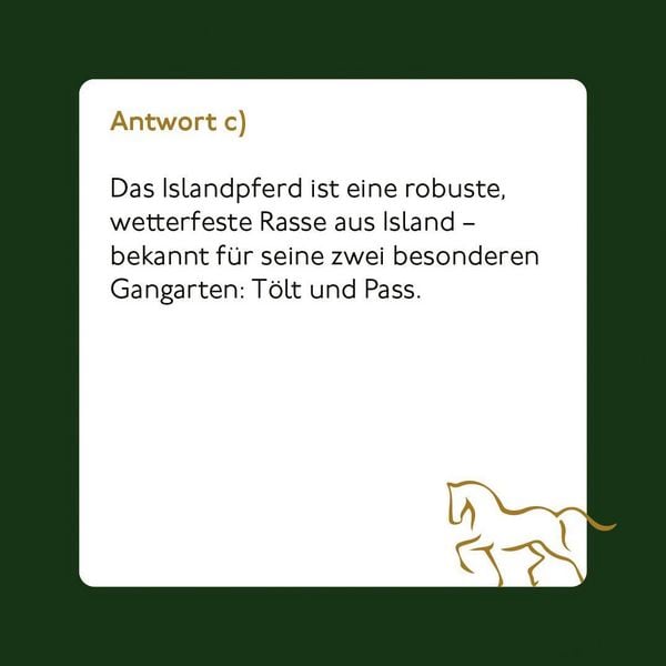 Produktbild: Pferde und Reiten - Das Quiz