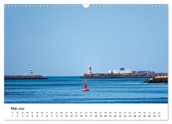 Produktbild: Porto und Gaia - Ausblicke und Einsichten (Wandkalender 2026 DIN A3 quer), CALVENDO Monatskalender