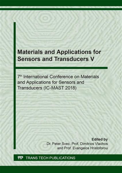Produktbild: Materials and Applications for Sensors and Transducers V