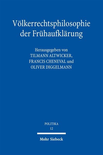 Produktbild: V&ouml;lkerrechtsphilosophie der Fr&uuml;haufkl&auml;rung