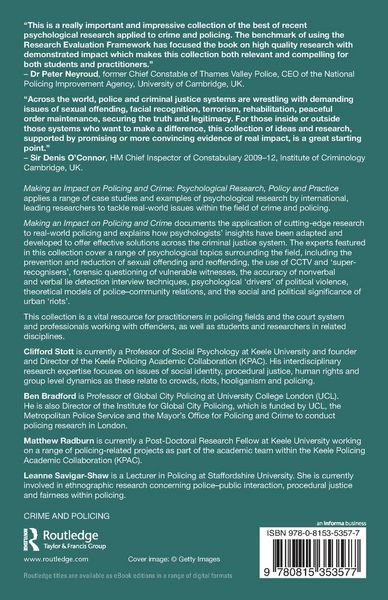 Produktbild: Making an Impact on Policing and Crime