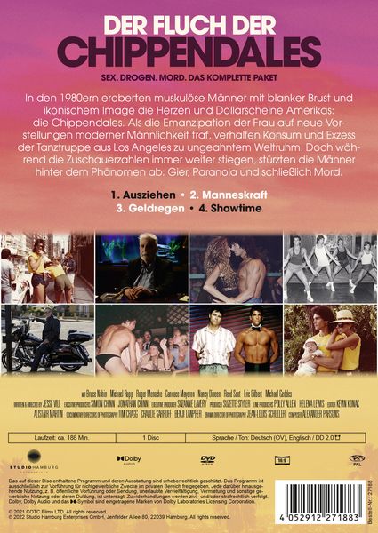 Produktbild: The Curse Of The Chippendales - Der Fluch der Chippendales