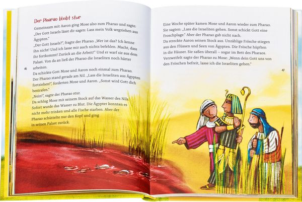 Produktbild: Die bunte Kinderbibel f&uuml;r dich. Farbenfroh illustrierte Bibel mit den wichtigen Bibelstellen. Spielerisch den Glauben entdecken: Christliche Kindergeschichten f&uuml;r Erstleser ab 6 Jahren