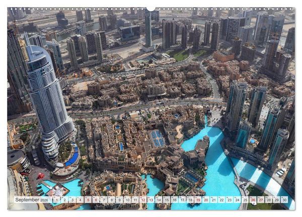 Produktbild: Orient - Manama, Abu Dhabi, Dubai, Maskat (Wandkalender 2026 DIN A2 quer), CALVENDO Monatskalender