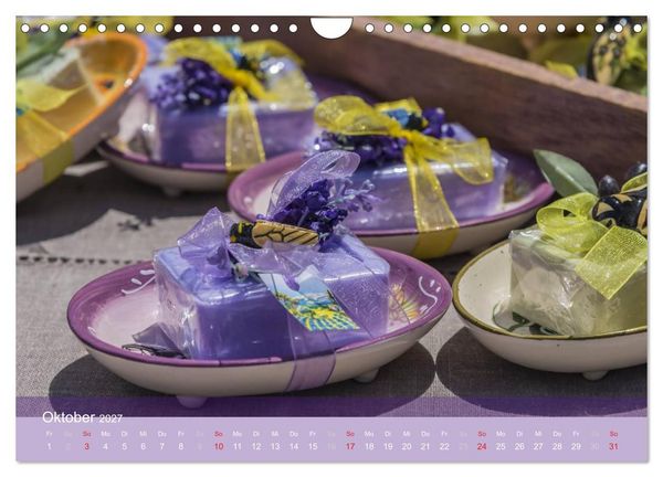 Produktbild: Die Farbe des Lavendels (Wandkalender 2027 DIN A4 quer), CALVENDO Monatskalender