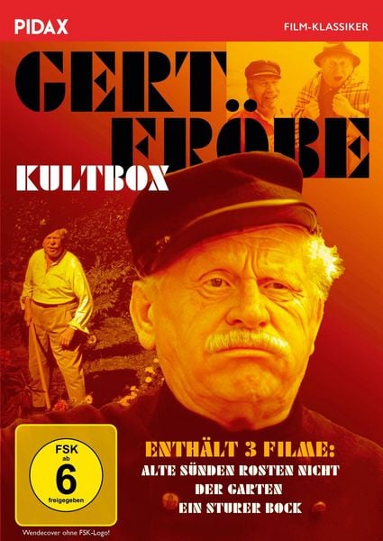 Produktbild: Gert Fr&ouml;be Kultbox / Drei bewegende Filme mit dem gro&szlig;en deutschen Schauspieler (Pidax Film-Klassiker)