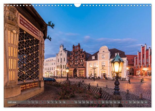 Produktbild: OSTSEEK&Uuml;STE Sehnsuchtsorte in Mecklenburg-Vorpommern (Wandkalender 2026 DIN A3 quer), CALVENDO Monatskalender