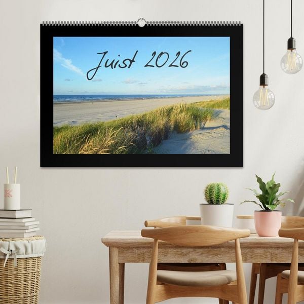 Produktbild: Juist &ndash; Insel im Wattenmeer (Wandkalender 2026 DIN A2 quer), CALVENDO Monatskalender