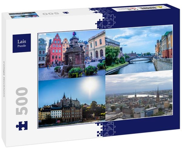 Lais Puzzle Collage Stockholm 500 Teile