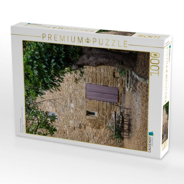 Produktbild: CALVENDO Puzzle T&uuml;re zum Hof - Venasque | 1000 Teile Lege-Gr&ouml;&szlig;e 64x48cm Foto-Puzzle f&uuml;r gl&uuml;ckliche Stunden