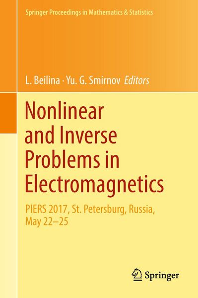 Produktbild: Nonlinear and Inverse Problems in Electromagnetics