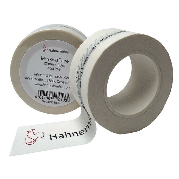 Produktbild: Hahnem&uuml;hle Zubeh&ouml;r Masking-Tape wei&szlig;, 25 mm x 20m