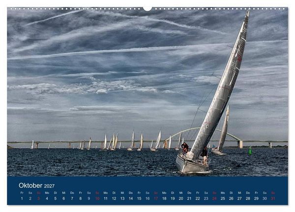 Produktbild: Segelregatta (Wandkalender 2027 DIN A2 quer), CALVENDO Monatskalender