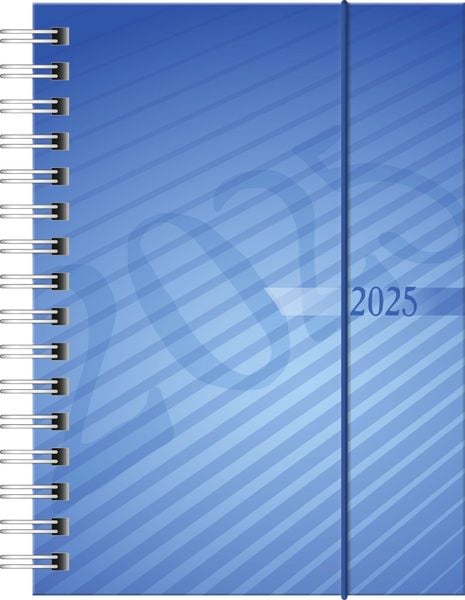 Rido/idé 7013102305 Taschenkalender Modell perfect/Technik I (2025)| 2 Seiten = 1 Woche| A6| 160 Seiten| PP-Einband| bla