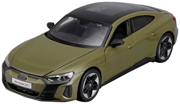 Maisto Audi RS e-tron GT, tactial grün 1:24 Modellauto