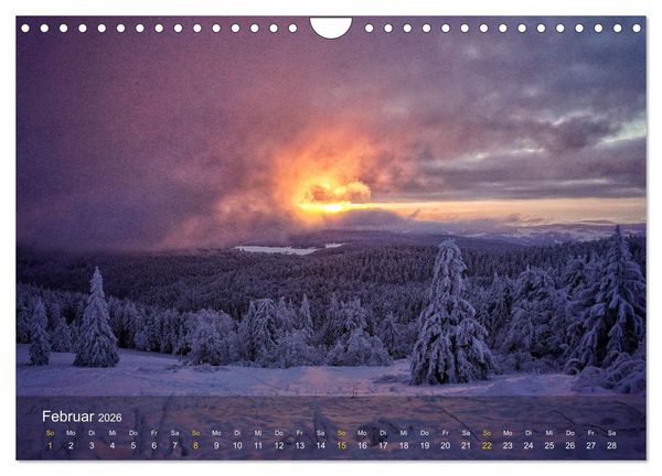 Produktbild: Faszination Schwarzwald (Wandkalender 2026 DIN A4 quer), CALVENDO Monatskalender