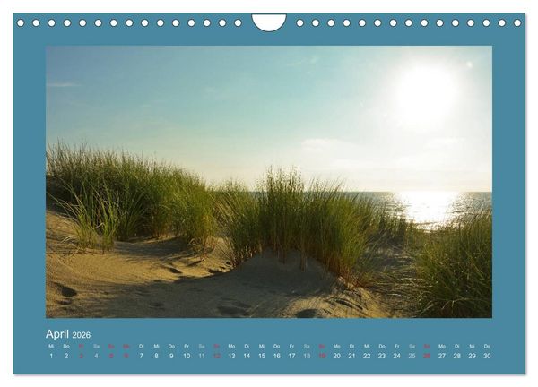 Produktbild: Sandd&uuml;nen an der Nordsee in den Niederlanden (Wandkalender 2026 DIN A4 quer), CALVENDO Monatskalender
