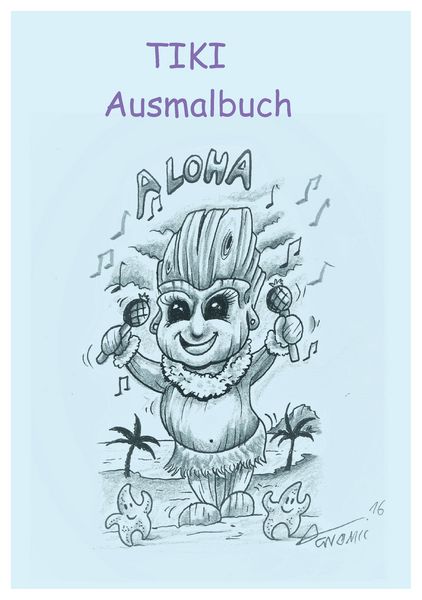 Produktbild: Tiki Ausmalbuch