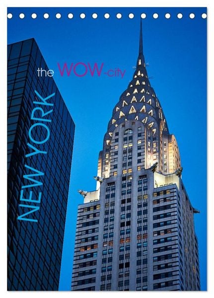 Produktbild: New York - the WOW-city (Tischkalender 2026 DIN A5 hoch), CALVENDO Monatskalender