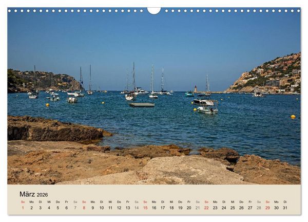Produktbild: Mallorca - Traumhafte Balearen Insel (Wandkalender 2026 DIN A3 quer), CALVENDO Monatskalender