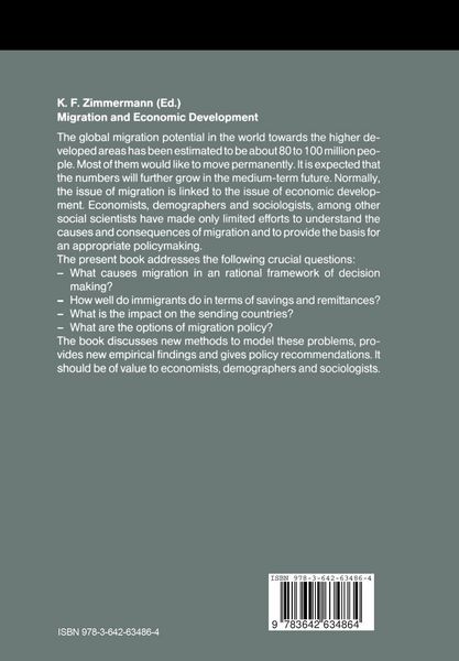 Produktbild: Migration and Economic Development