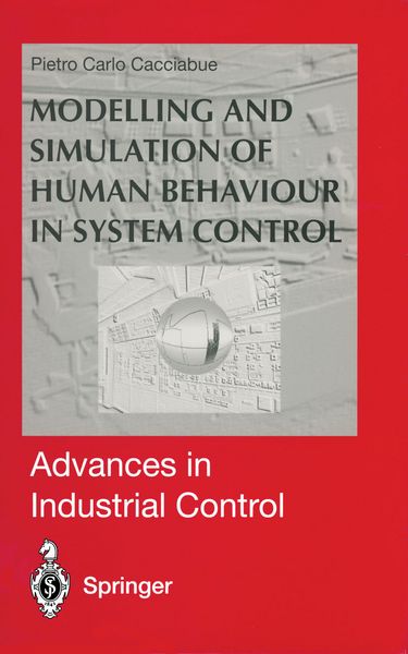 Produktbild: Modelling and Simulation of Human Behaviour in System Control