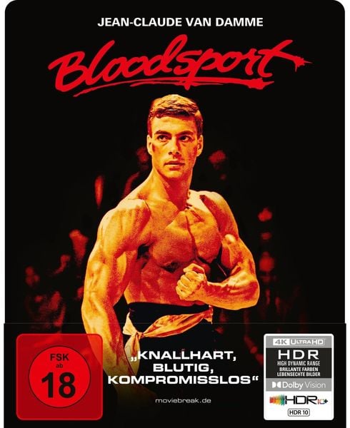 Bloodsport - Eine wahre Geschichte – im 2-Disc Limited SteelBook mit Quarterslip  (4K Ultra HD) (+ Blu-ray)