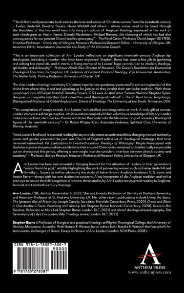 Produktbild: Explorations in Twentieth-century Theology and Philosophy