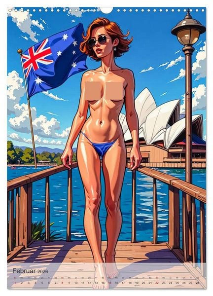Produktbild: Spicy World - Hei&szlig;es Australien (Wandkalender 2026 DIN A3 hoch), CALVENDO Monatskalender