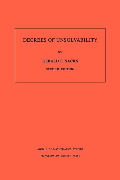 Produktbild: Degrees of Unsolvability