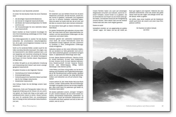 Produktbild: Meine Wunschgeburt - Selbstbestimmt geb&auml;ren nach Kaiserschnitt: Begleitbuch f&uuml;r Schwangere, ihre Partner und geburtshilfliche Fachpersonen