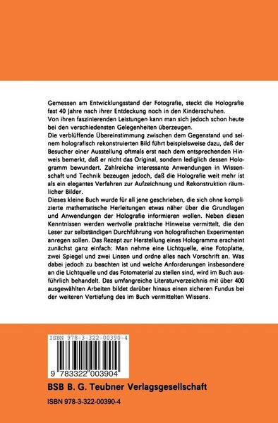 Produktbild: Holografie