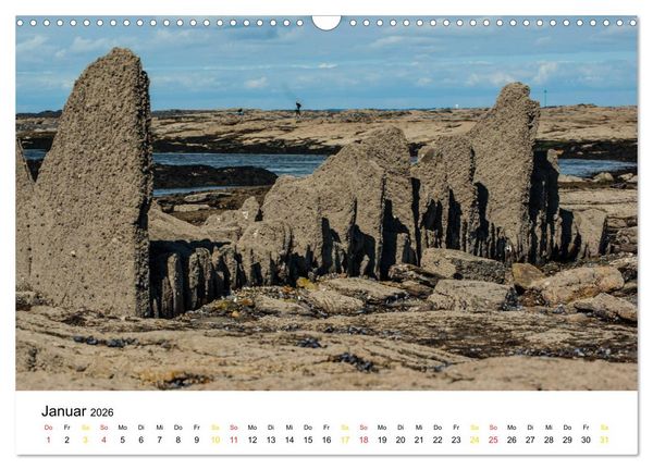 Produktbild: Vend&eacute;e Aus dem Meer steigender Himmel Frankreichs (Wandkalender 2026 DIN A3 quer), CALVENDO Monatskalender