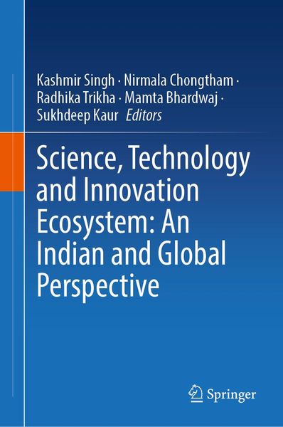 Produktbild: Science, Technology and Innovation Ecosystem: An Indian and Global Perspective