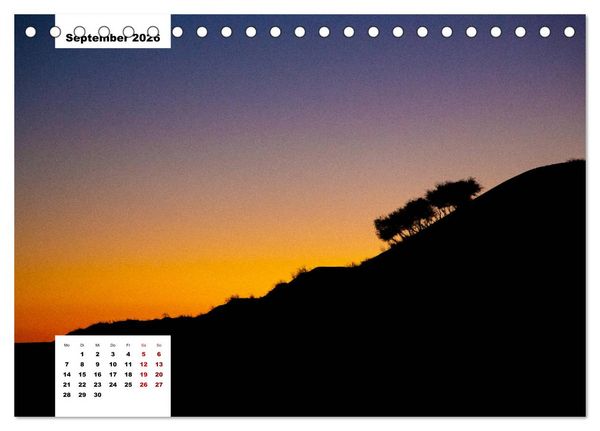 Produktbild: Magische W&uuml;ste - Die Namib (Tischkalender 2026 DIN A5 quer), CALVENDO Monatskalender