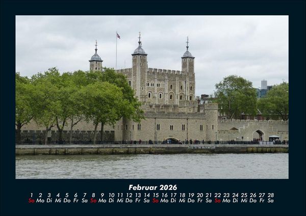 Produktbild: London - Impressionen 2026 Fotokalender DIN A4