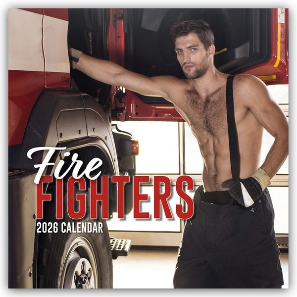 Produktbild: Firefighters – Feuerwehrmänner 2026 – 16-Monatskalender
