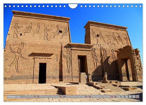 Produktbild: Unterwegs in &Auml;gypten - &uuml;ber Kairo nach Assuan (Wandkalender 2026 DIN A4 quer), CALVENDO Monatskalender