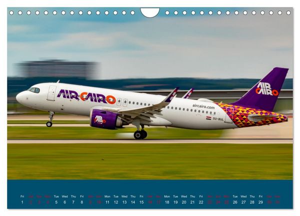 Produktbild: Panning Aviation Photography (Wall Calendar 2026 DIN A4 landscape), CALVENDO 12 Month Wall Calendar