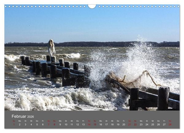 Produktbild: L&uuml;becker Bucht - Travem&uuml;nde - Niendorf - Timmendorf (Wandkalender 2026 DIN A3 quer), CALVENDO Monatskalender