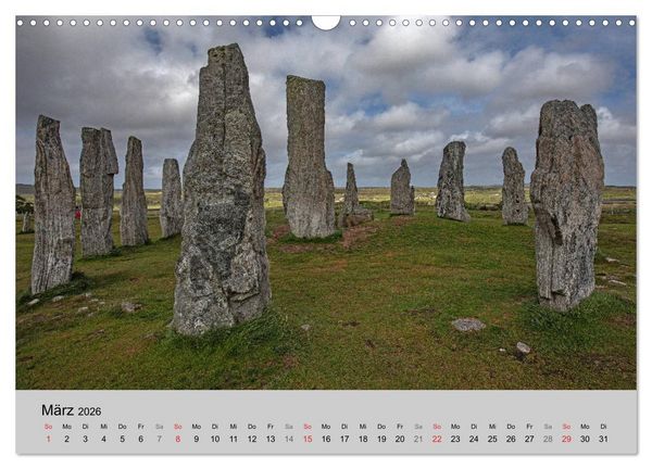 Produktbild: Harris und Lewis - Schottlands Inseln. Die &auml;u&szlig;eren Hebriden (Wandkalender 2026 DIN A3 quer), CALVENDO Monatskalender