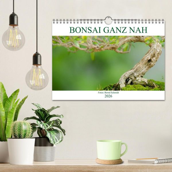 Produktbild: Bonsai ganz nah (Wandkalender 2026 DIN A4 quer), CALVENDO Monatskalender