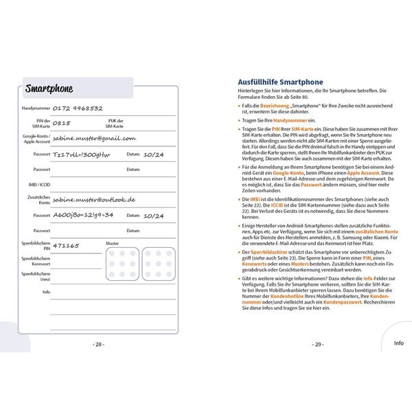 Produktbild: Zettel ade, Passwort okay! Das schlaue Passwortbuch