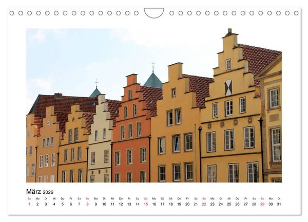 Produktbild: Die Friedensstadt Osnabr&uuml;ck (Wandkalender 2026 DIN A4 quer), CALVENDO Monatskalender