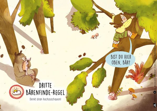 Produktbild: Wie man einen B&auml;ren findet. Kamishibai Bildkartenset